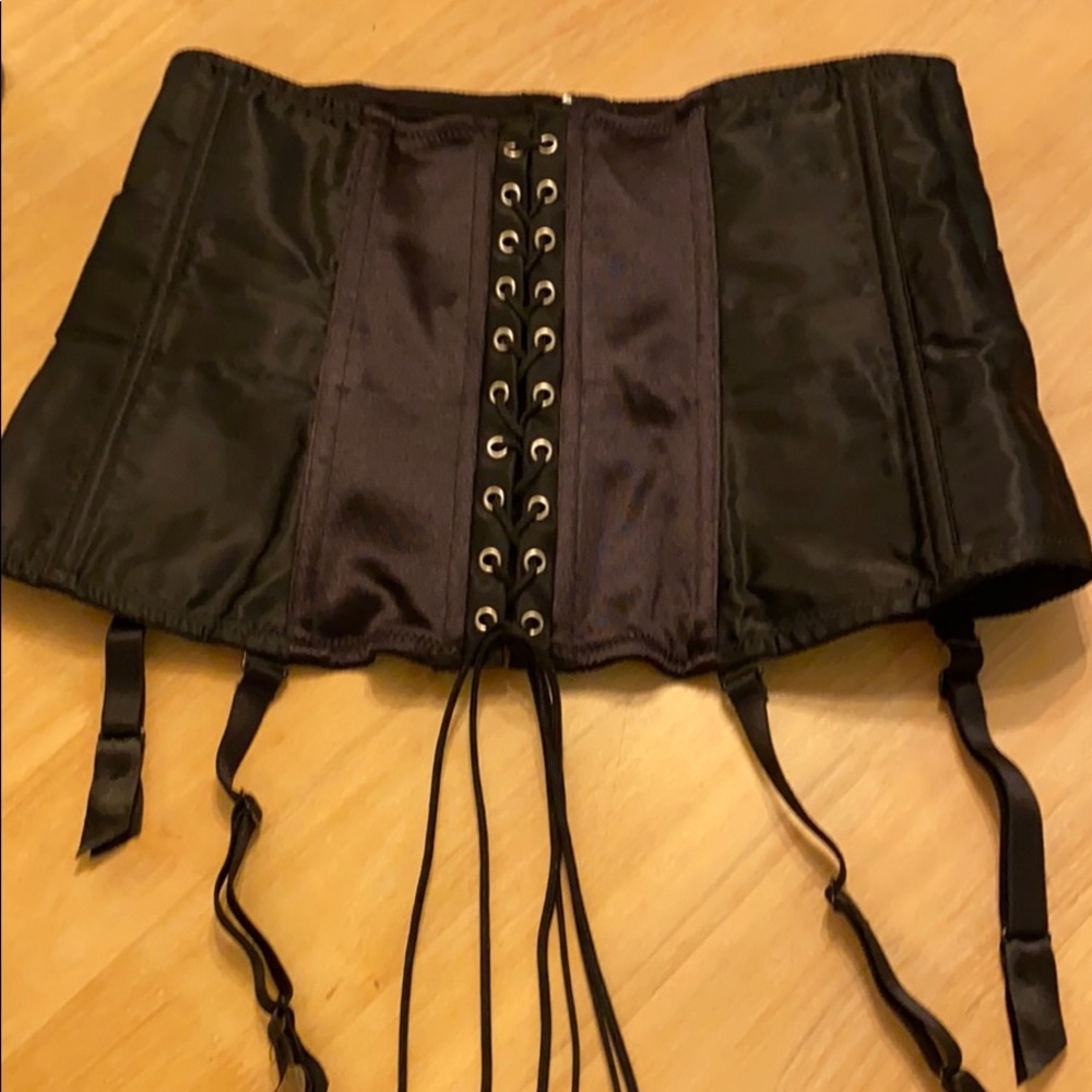 Under the breast corset,  Fredricks of Hollywood